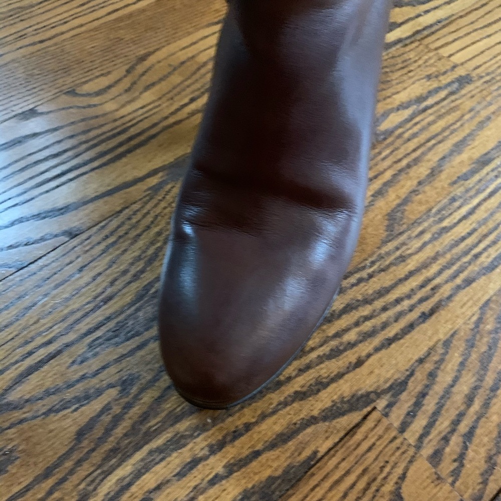 Cole Haan Chestnut Cara Tall Boot 9.5 w/ Nike Air - Picture 6 of 7